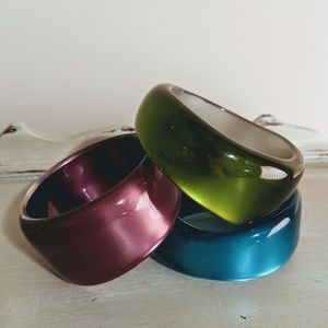 Jewel Tone Bangle Bundle!
